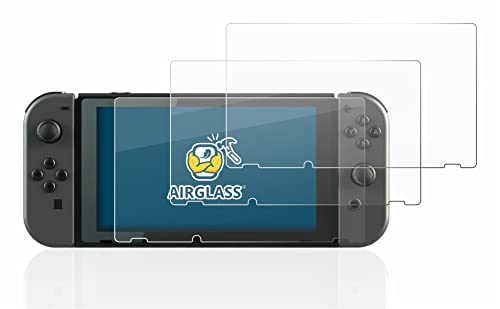 BROTECT Panzerglasfolie für Nintendo Switch (3 Stück) Schutzglas Schutzfolie [Extrem Kratzfest 9H, Anti-Fingerprint, Ultra-Transparent] von BROTECT