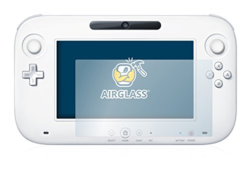 BROTECT Panzerglasfolie für Nintendo Wii U GamePad (Controller) Schutzglas Schutzfolie [Extrem Kratzfest 9H, Anti-Fingerprint, Ultra-Transparent] von BROTECT