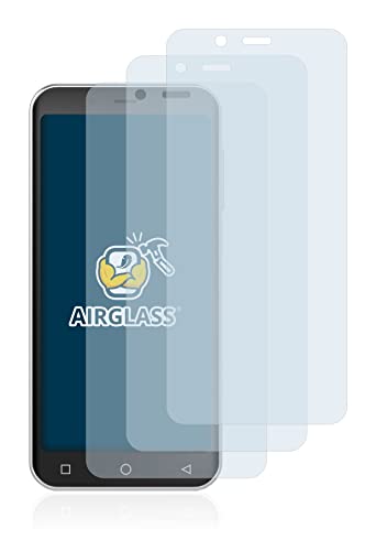 BROTECT Panzerglasfolie für Peaq PSP400 (3 Stück) Schutzglas Schutzfolie [Extrem Kratzfest 9H, Anti-Fingerprint, Ultra-Transparent] von BROTECT