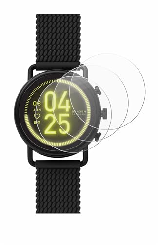 BROTECT Panzerglasfolie für Skagen Smartwatch Falster 3 (3 Stück) Schutzglas Schutzfolie [Extrem Kratzfest 9H, Anti-Fingerprint, Ultra-Transparent] von BROTECT