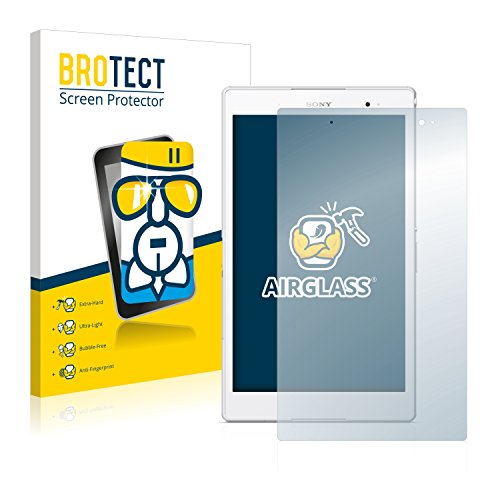 BROTECT Schutzglas für Sony Xperia Z3 Tablet Compact SGP621 Schutzfolie Panzer Folie Glas [Extrem Kratzfest 9H, Anti-Fingerprint, Ultra-Transparent] von BROTECT