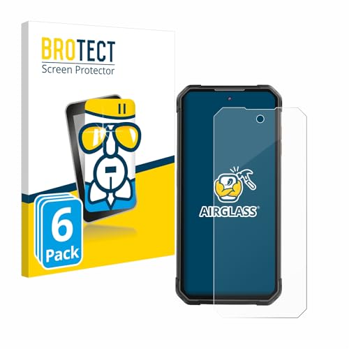 BROTECT Schutzglas für iiiF150 B2 Pro (6 Stück) Schutzfolie Panzer Folie Glas [Extrem Kratzfest 9H, Anti-Fingerprint, Ultra-Transparent] von BROTECT