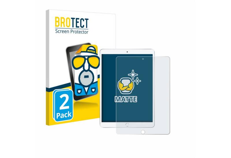 BROTECT Schutzfolie für Apple iPad Air 2019 (3. Gen), Displayschutzfolie, 2 Stück, Folie matt entspiegelt von BROTECT