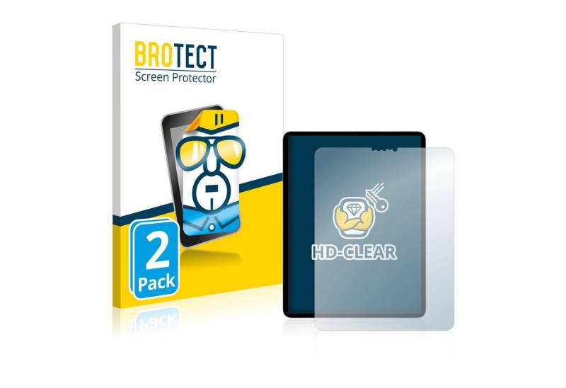 BROTECT Schutzfolie für Apple iPad Pro 11 WiFi Cellular 2020 (2. Gen), Displayschutzfolie, 2 Stück, Folie klar" von BROTECT