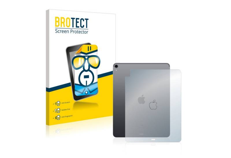 BROTECT Schutzfolie für Apple iPad Pro 12.9 2018 (Rückseite, 3. Gen), Displayschutzfolie, Folie klar" von BROTECT