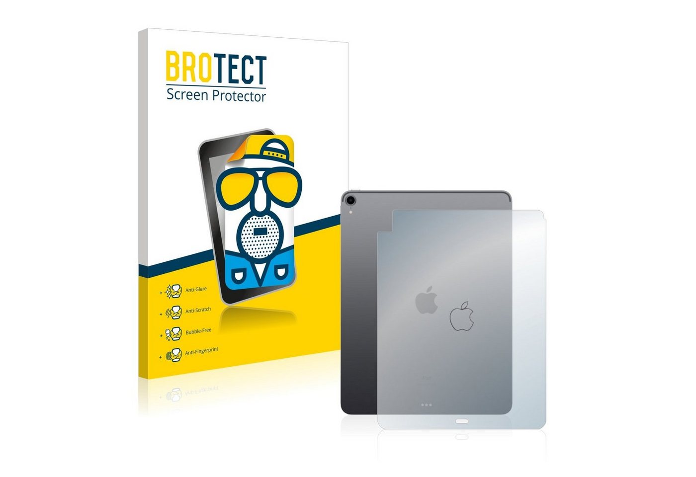 BROTECT Schutzfolie für Apple iPad Pro 12.9 2018 (Rückseite, 3. Gen), Displayschutzfolie, Folie matt entspiegelt" von BROTECT