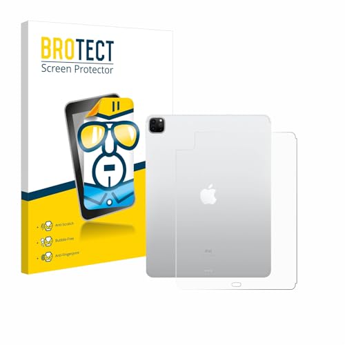 BROTECT Schutzfolie für Apple iPad Pro 12.9" 2022 (Rückseite, 6 Gen.) Displayschutz Folie Ultra-Klar von BROTECT