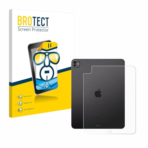 BROTECT Schutzfolie für Apple iPad Pro 13" WiFi 2024 (Rückseite) Displayschutz Folie Ultra-Klar von BROTECT