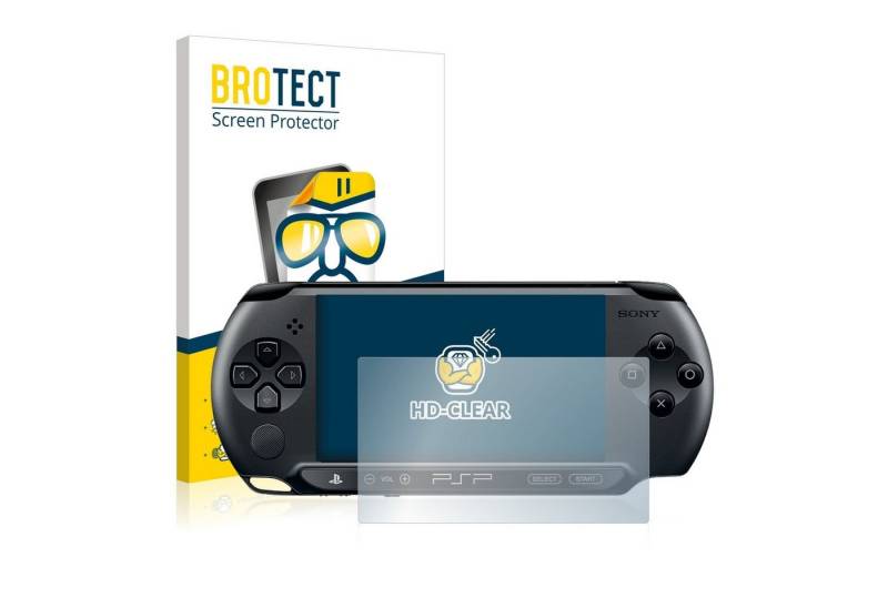 BROTECT Schutzfolie für Sony PSP 2000, Displayschutzfolie, 2 Stück, Folie klar von BROTECT