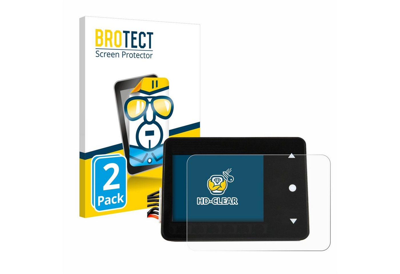 BROTECT Schutzfolie für Spektrum Smart Technology XBC100, Displayschutzfolie, 2 Stück, Folie klar von BROTECT
