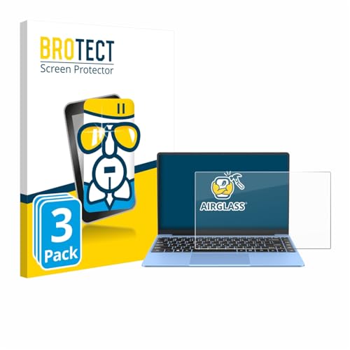 BROTECT Schutzglas für Aocwei A5 14" (3 Stück) Schutzfolie Panzer Folie Glas [Extrem Kratzfest 9H, Anti-Fingerprint, Ultra-Transparent] von BROTECT