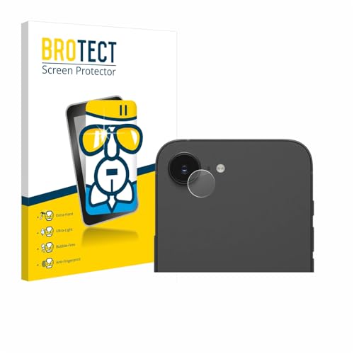 BROTECT Schutzglas für Apple iPhone 16e (NUR Kameraschutz) Schutzfolie Panzer Folie Glas [Extrem Kratzfest 9H, Anti-Fingerprint, Ultra-Transparent] von BROTECT