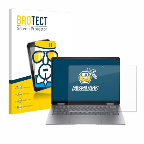 BROTECT Schutzglas für HP Envy x360 2-in-1 14-fa0008na Schutzfolie Panzer Folie Glas [Extrem Kratzfest 9H, Anti-Fingerprint, Ultra-Transparent] von BROTECT