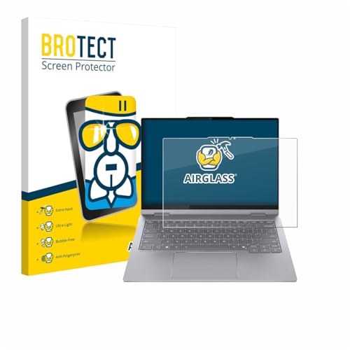 BROTECT Schutzglas für Lenovo ThinkBook 14 2-in-1 Gen 5 Schutzfolie Panzer Folie Glas [Extrem Kratzfest 9H, Anti-Fingerprint, Ultra-Transparent] von BROTECT