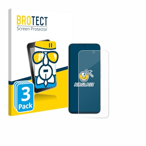 BROTECT Schutzglas für Meizu Note 22 Pro (3 Stück) Schutzfolie Panzer Folie Glas [Extrem Kratzfest 9H, Anti-Fingerprint, Ultra-Transparent] von BROTECT