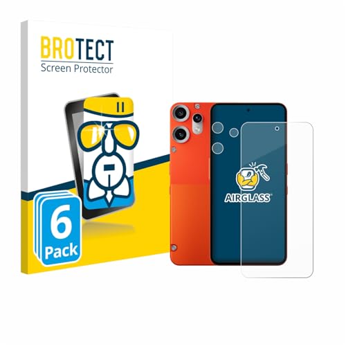 BROTECT Schutzglas für Nothing CMF Phone 2 Pro (Display+Kamera) (6 Stück) Schutzfolie Panzer Folie Glas [Extrem Kratzfest 9H, Anti-Fingerprint, Ultra-Transparent] von BROTECT