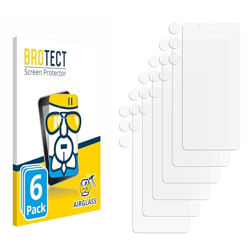 BROTECT Schutzglas für Sony Xperia 1 VII (Display+Kamera) (6 Stück) Schutzfolie Panzer Folie Glas [Extrem Kratzfest 9H, Anti-Fingerprint, Ultra-Transparent] von BROTECT