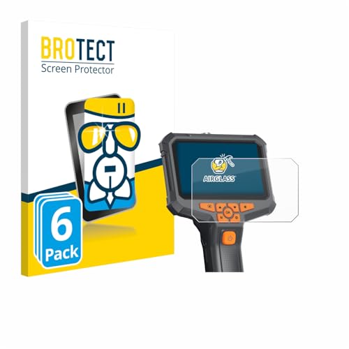 BROTECT Schutzglas für Teslong NTS 430 (6 Stück) Schutzfolie Panzer Folie Glas [Extrem Kratzfest 9H, Anti-Fingerprint, Ultra-Transparent] von BROTECT