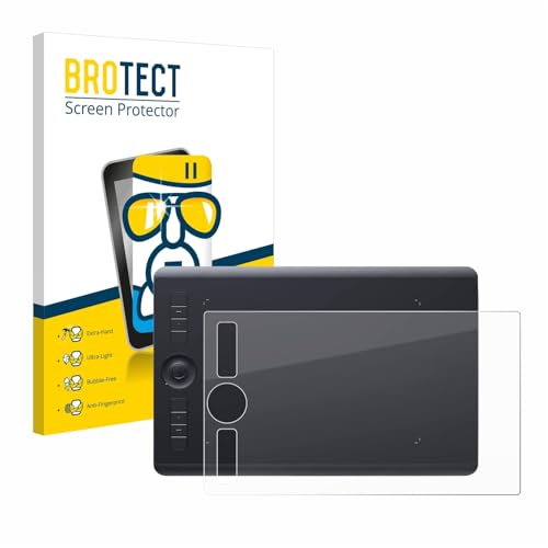 BROTECT Schutzglas für Wacom Intuos Pro M (2017) Schutzfolie Panzer Folie Glas [Extrem Kratzfest 9H, Anti-Fingerprint, Ultra-Transparent] von BROTECT