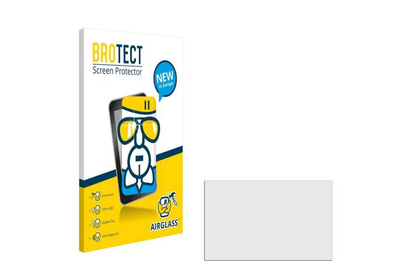 BROTECT flexible Panzerglasfolie für 39.1 cm (15.4 Zoll) [332 x 208 mm], Displayschutzglas, Schutzglas Glasfolie klar von BROTECT