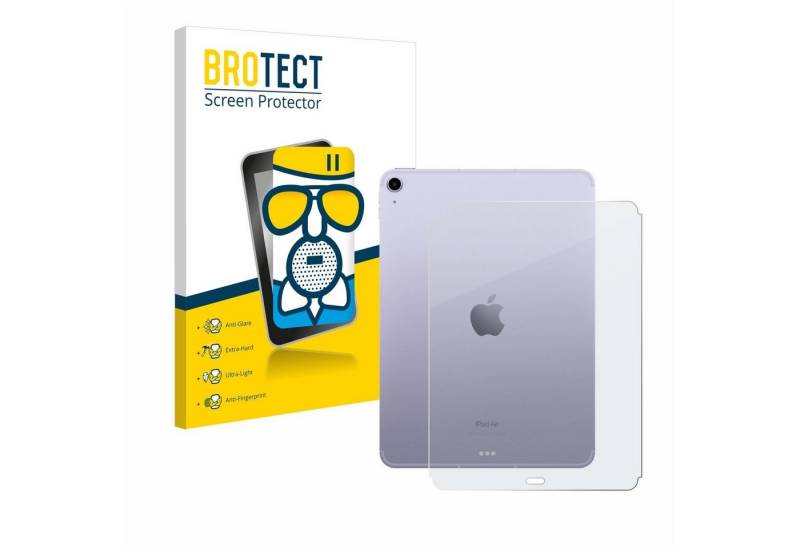 BROTECT flexible Panzerglasfolie für Apple iPad Air 5 WiFi Cellular 2022 (Rückseite, 5. Gen), Displayschutzglas, Schutzglas Glasfolie matt entspiegelt Anti-Reflex von BROTECT