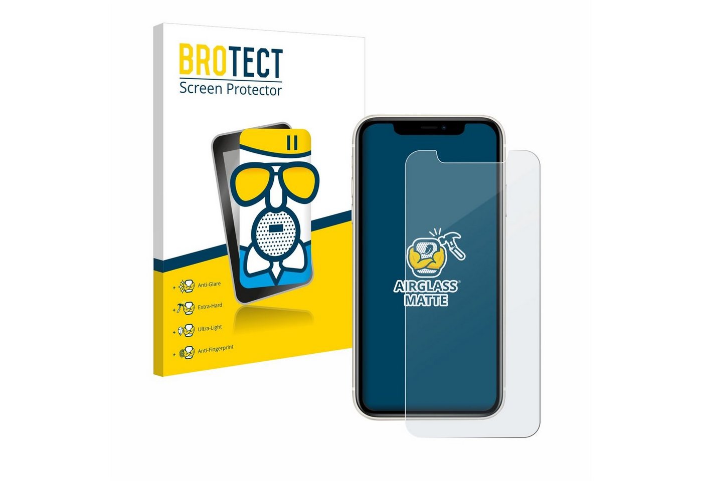 BROTECT Displayschutzglas Schutzglas für Apple iPhone 11, Schutzfolie Display Schutz Glas Folie matt BROTECT Displayschutzglas Schutzglas für Apple iPhone 11, Schutzfolie Display Schutz Glas Folie matt von BROTECT