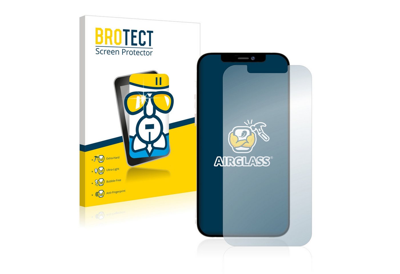BROTECT Displayschutzglas Schutzglas für Apple iPhone 12 Pro Max, Schutzfolie Display Schutz Glas Folie klar BROTECT Displayschutzglas Schutzglas für Apple iPhone 12 Pro Max, Schutzfolie Display Schutz Glas Folie klar von BROTECT