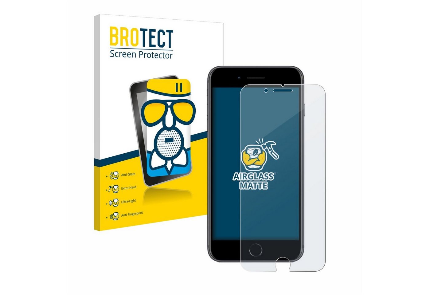 BROTECT Displayschutzglas Schutzglas für Apple iPhone 8 Plus, Schutzfolie Display Schutz Glas Folie matt BROTECT Displayschutzglas Schutzglas für Apple iPhone 8 Plus, Schutzfolie Display Schutz Glas Folie matt von BROTECT
