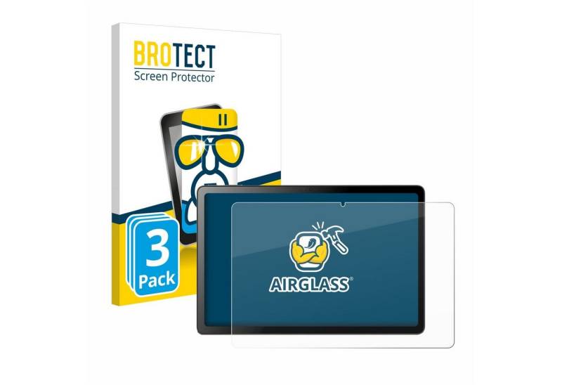 BROTECT flexible Panzerglasfolie für Blackview Oscal Pad 18, Displayschutzglas, 3 Stück, Schutzglas Glasfolie klar von BROTECT