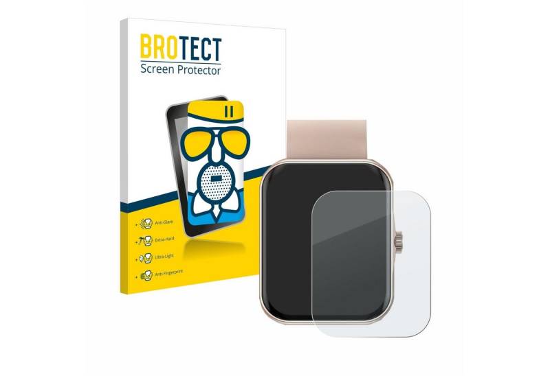 BROTECT Displayschutzglas Schutzglas für Mutoy Smartwatch 1.83", 1 Stück, Schutzfolie Display Schutz Glas Folie matt von BROTECT