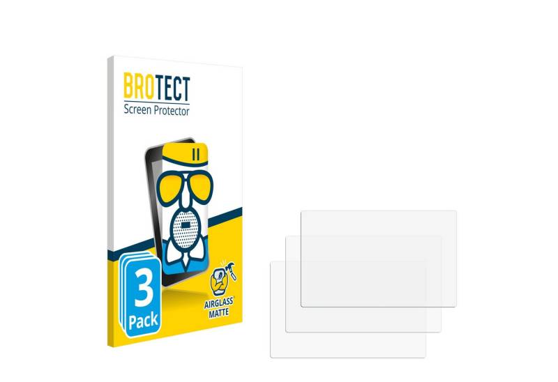 BROTECT Displayschutzglas Schutzglas für Newentor Q7 Wetterstation, 3 Stück, Schutzfolie Display Schutz Glas Folie matt von BROTECT