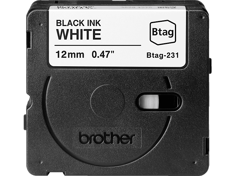 BROTHER Btag-231 Schriftband Schwarz BROTHER Btag-231 Schriftband Schwarz von BROTHER