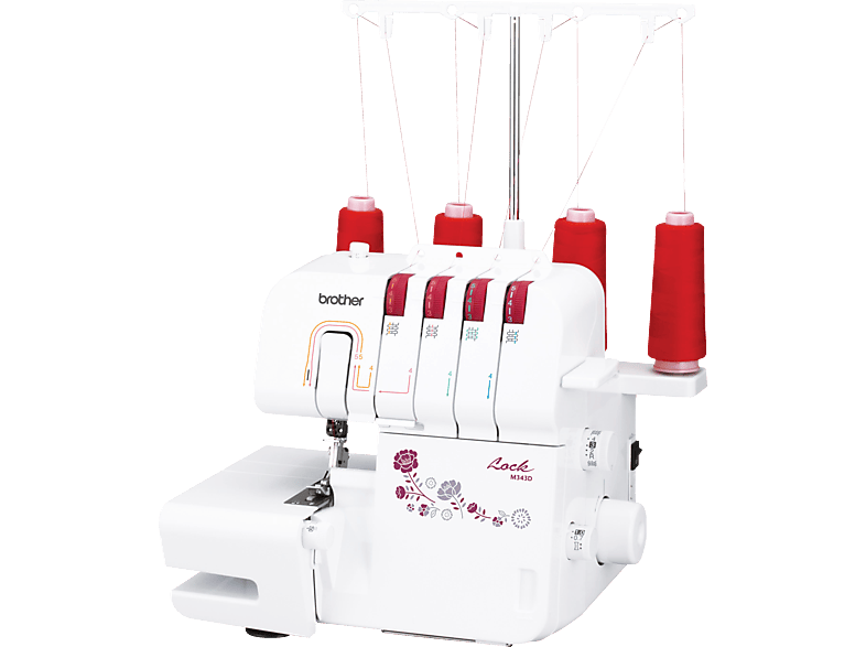 BROTHER M343D Overlock-Nähmaschine (75 Watt) von BROTHER