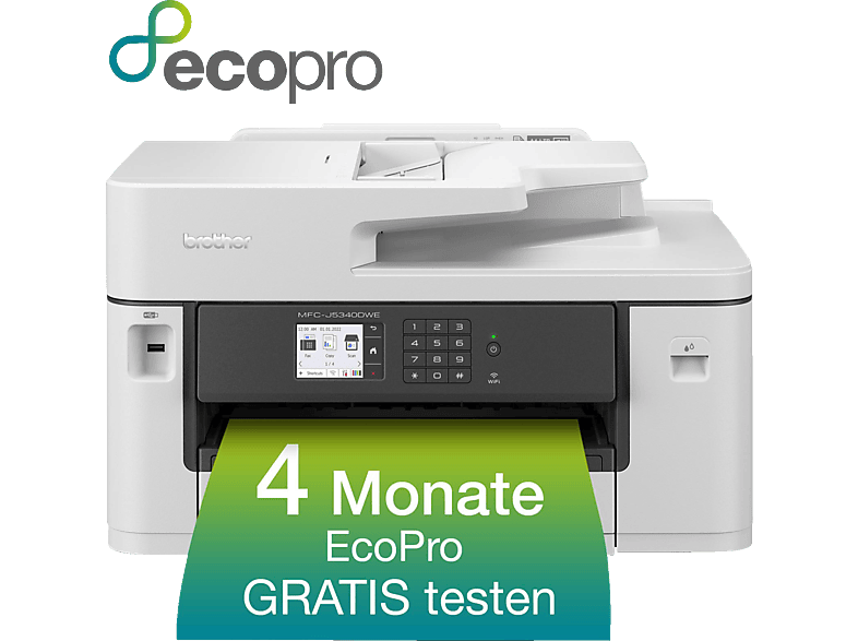 BROTHER MFC-J5340DWE 4-in-1 Tintenstrahl Multifunktionsdrucker WLAN Netzwerkfähig von BROTHER