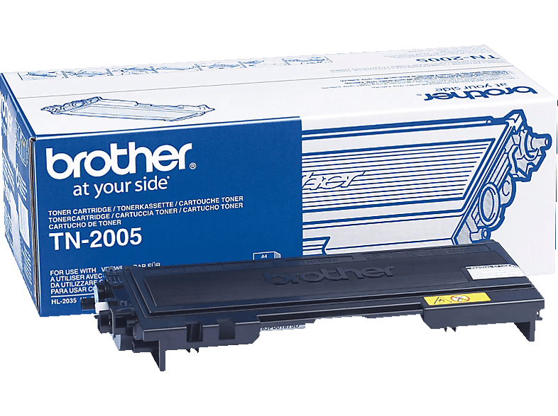 BROTHER TN-2005 Tonerkartusche Schwarz von BROTHER