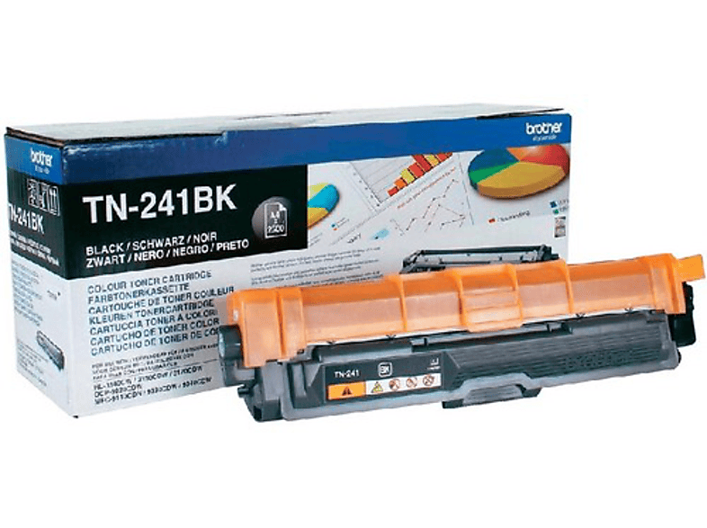 BROTHER TN-241BK Tonerkartusche Schwarz (TN241BK) von BROTHER