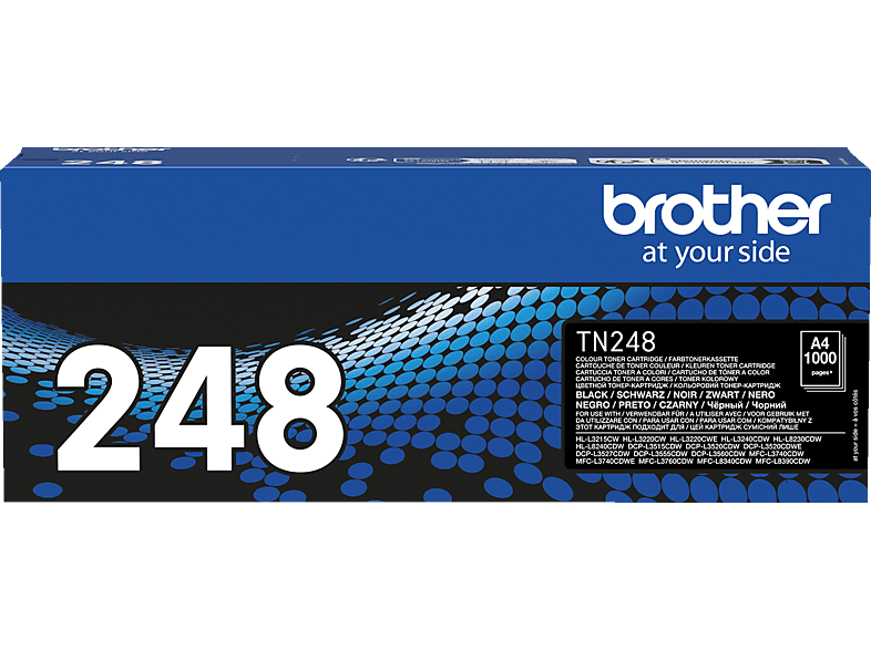 BROTHER TN-248BK Toner Schwarz (TN 248) von BROTHER