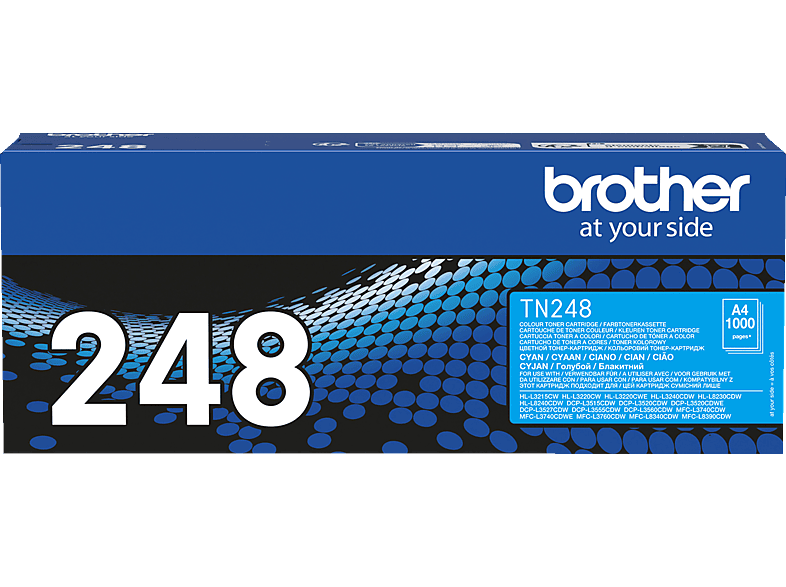 BROTHER TN-248C Toner Cyan (TN 248) von BROTHER