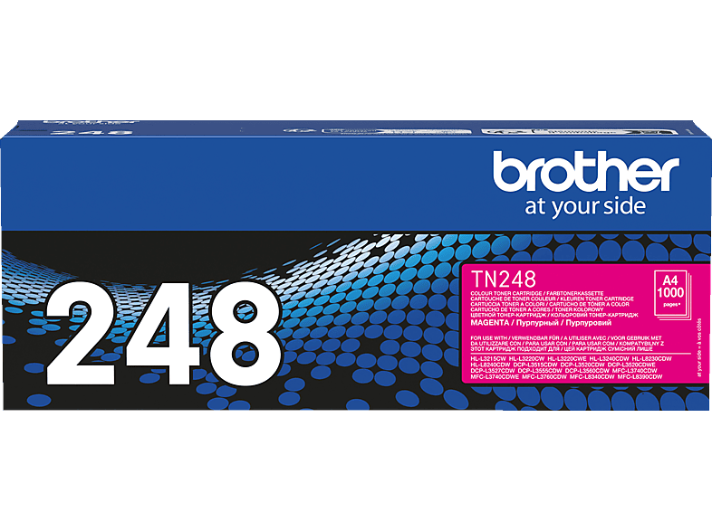 BROTHER TN-248M Toner Magenta (TN 248) von BROTHER