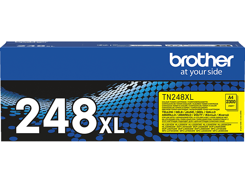 BROTHER TN-248XLY Toner Gelb (TN 248XL TONER GELB) von BROTHER