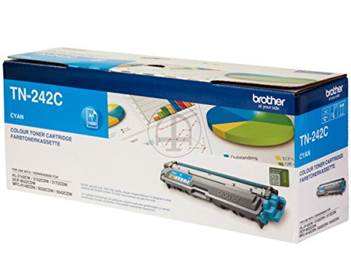 Brother original - Brother DCP-9015 CDW (TN-242 C) - Toner cyan - 1.400 Seiten von BROTHER