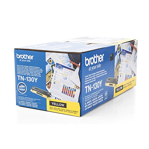 Original Toner passend für Brother DCP-9045 CN Brother TN130Y TN-130Y - Premium Drucker-Kartusche - Gelb - 1500 Seiten von BROTHER