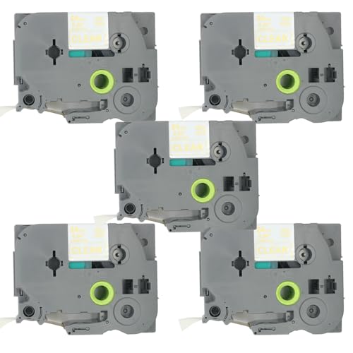 BROVACS Laminiertes Etikettenband, kompatibel mit Brother P-Touch Etikettendrucker TZ 154 TZe 154, 24 mm, OPA4154x5, 5 Stück BROVACS Laminiertes Etikettenband, kompatibel mit Brother P-Touch Etikettendrucker TZ 154 TZe 154, 24 mm, OPA4154x5, 5 Stück von BROVACS