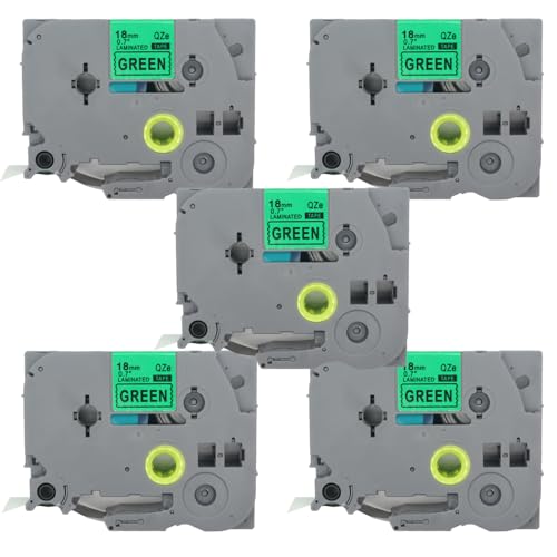 BROVACS Laminiertes Etikettenband, kompatibel mit Brother P-Touch Etikettendrucker TZ 741 TZe 741, 18 mm, OPA4741x5, 5 Stück BROVACS Laminiertes Etikettenband, kompatibel mit Brother P-Touch Etikettendrucker TZ 741 TZe 741, 18 mm, OPA4741x5, 5 Stück von BROVACS