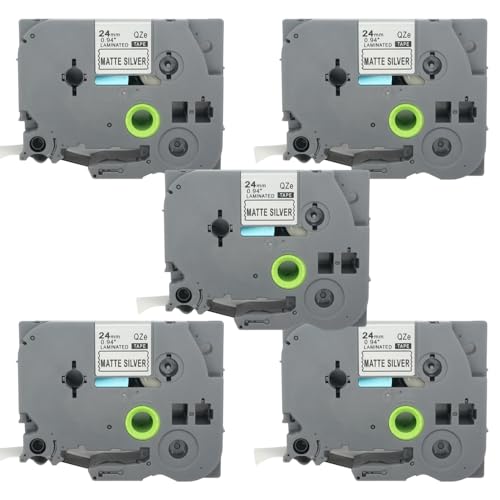 BROVACS Laminiertes Etikettenband, kompatibel mit Brother P-Touch Etikettendrucker TZ 951 TZe 951, 24 mm, OPA4951x5, 5 Stück BROVACS Laminiertes Etikettenband, kompatibel mit Brother P-Touch Etikettendrucker TZ 951 TZe 951, 24 mm, OPA4951x5, 5 Stück von BROVACS