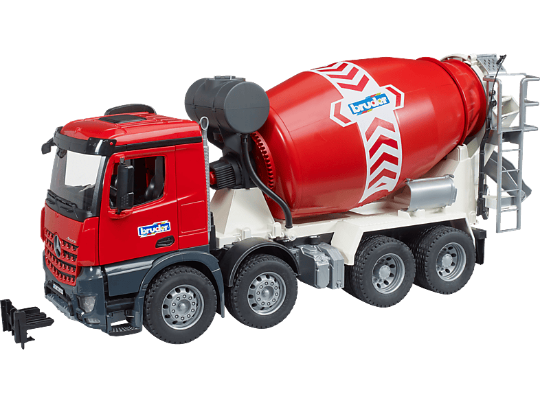 BRUDER 03655 MB Arocs Betonmisch-LKW Spielzeugfahrzeug, Mehrfarbig von BRUDER