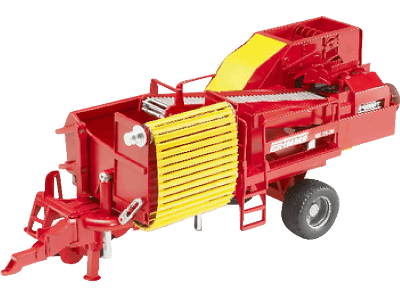 BRUDER Grimme SE 75-30 Kartoffelvollernter mit Karoffelimitaten Traktor-Zubehör Mehrfarbig von BRUDER