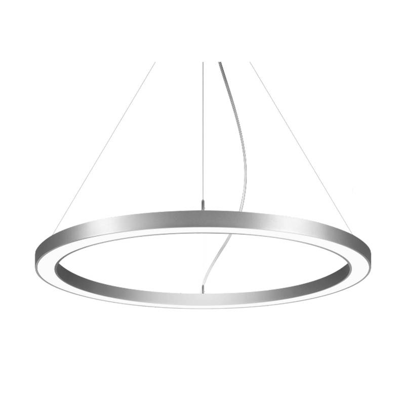 BRUMBERG Biro Circle Ring5 direkt Ø 75 cm DALI silber 3000 K von BRUMBERG