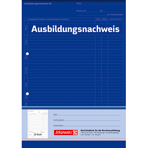 BRUNNEN Ausbildungsnachweis, tägliche Eintragungen Formularbuch BRUNNEN Ausbildungsnachweis, tägliche Eintragungen Formularbuch von BRUNNEN