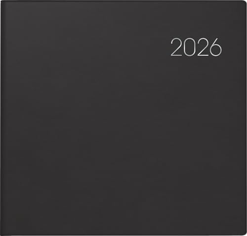 BRUNNEN Buchkalender Mod. 766 2026 | 210×205 mm, Kunststoff, schwarz BRUNNEN Buchkalender Mod. 766 2026 | 210×205 mm, Kunststoff, schwarz von BRUNNEN